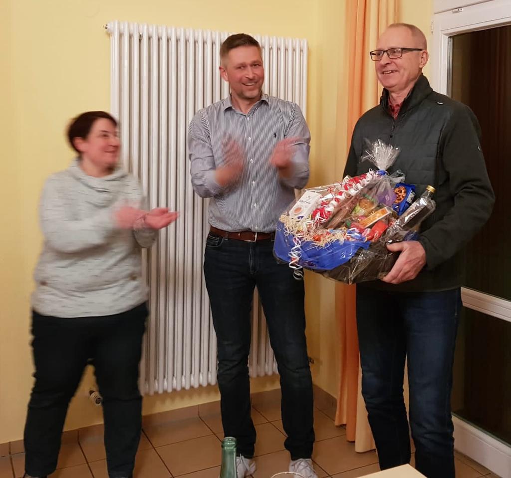 Wolfgang sagt Tschüß: Abschied nach 30 Jahren Badminton beim SV Nortmoor